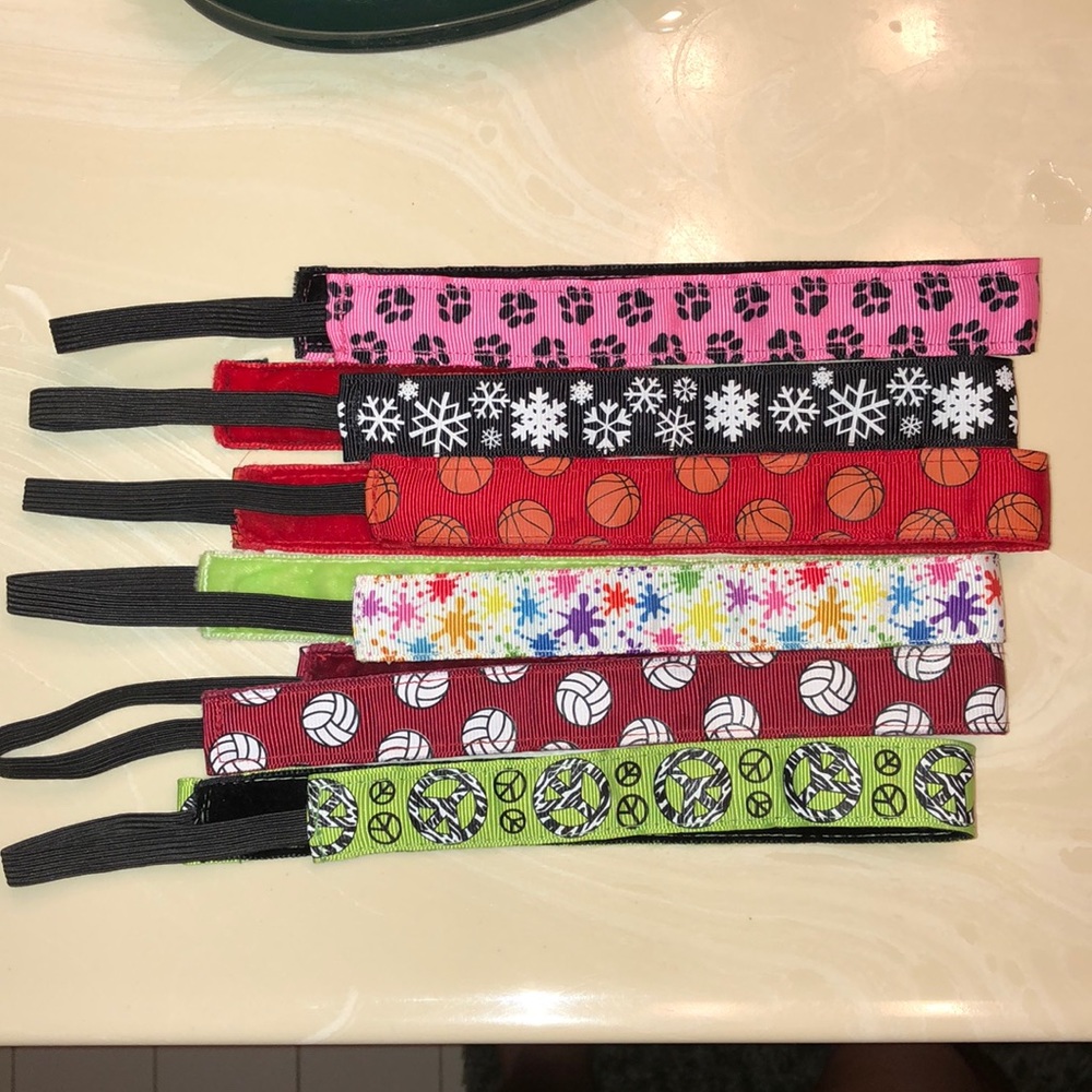 Set of 6 Violet Victoria headbands